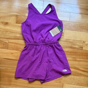 The North Face Vibrant Purple Romper